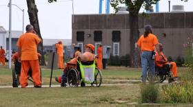 Pay phones are available in the common yard area of the John H. Lilley Correctional Center in Boley.