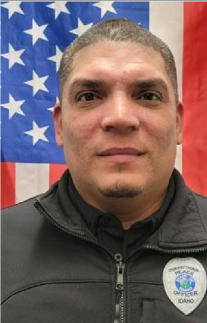 A photo of Alveris Yiovanni Tomassini, a former guard at the Pocatello Women’s Correctional Center. Tomassini was charged with felony sexual contact with a prisoner under Idaho’s rape statute, and he pleaded guilty to a lesser charge, aggravated battery, and was sentenced to probation.