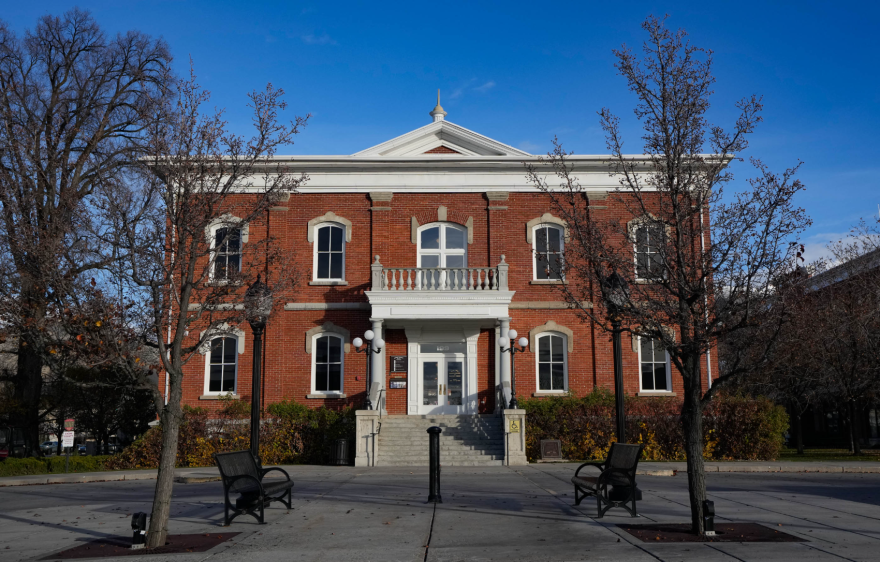 The Cache County Historic Courthouse in Logan.