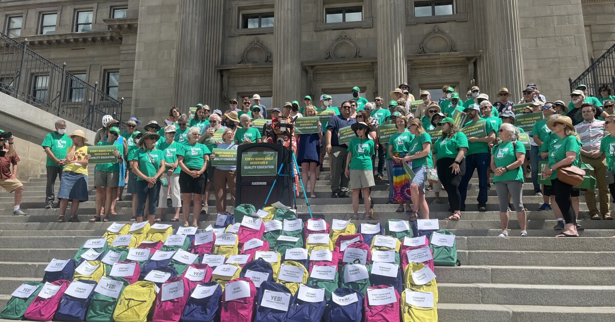 Reclaim Idaho delivers signatures for Quality Education Act to Secretary of State