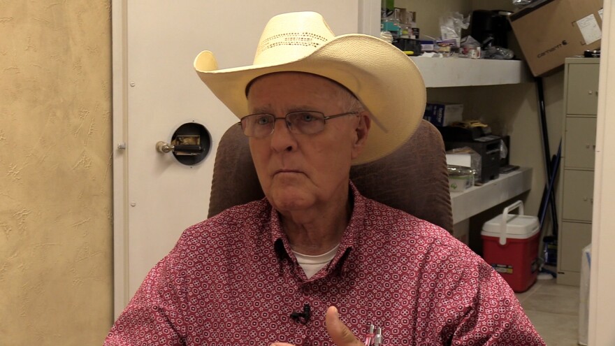 Hugh Box, Co-owner of Box-E Energy Services in Pecos, Texas.