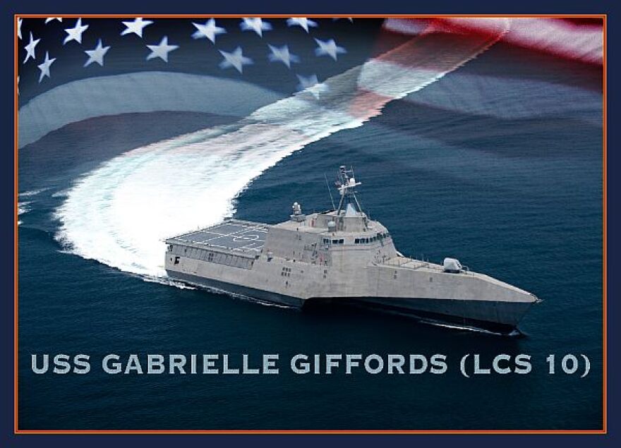 USS Gabrielle Giffords illustration