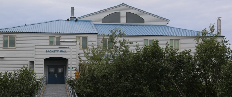 UAF Kuskokwim Campus Sackett Hall Dorm in Bethel, Alaska on August 6, 2021