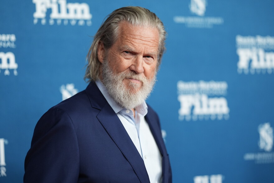 Jeff Bridges arrives at the American Riviera Award ceremony as part of the Santa Barbara International Film Festival on Friday, Feb. 6, 2026 at the Arlington Theatre in Santa Barbara, Calif.