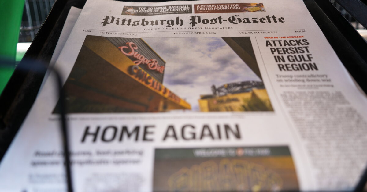 Former Pittsburgh newspaper owners put Toledo Blade up for sale, warn of closure
