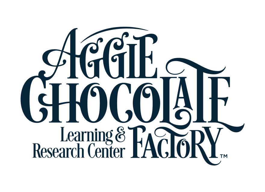The Aggie Chocolate Learning & Research Center Factory logo.