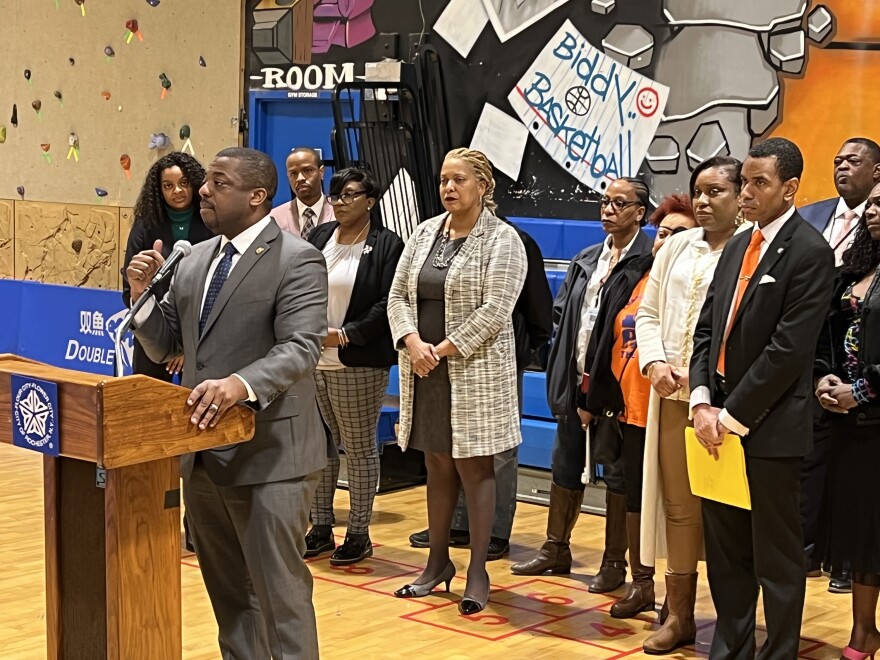 Lt. Govenor Brian Benjamin met with local leaders to address gun violence in Rochester