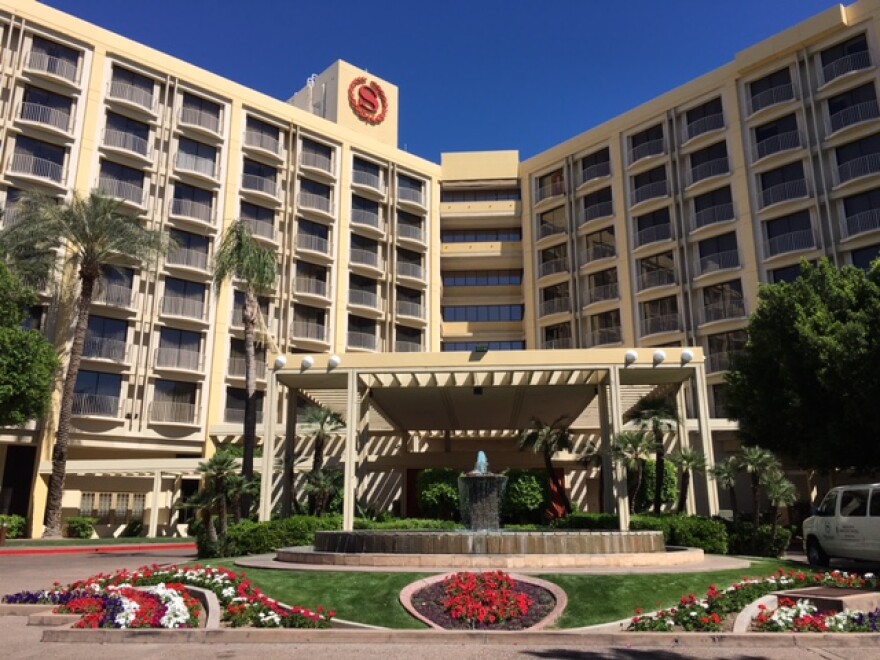 The Sheraton Crescent Hotel in Phoenix closed in 2023.