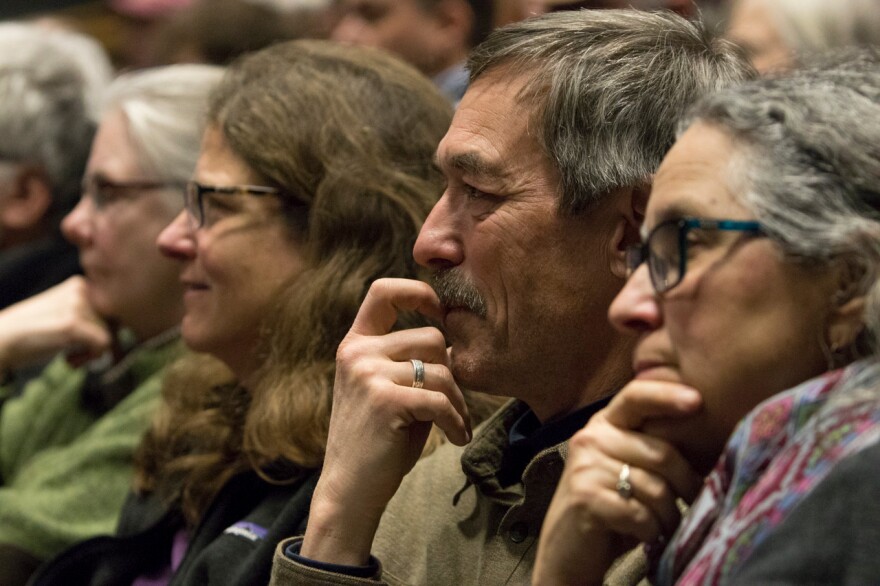 More than 800 people attended the Democrat's candidate forum in Missoula Thursday night, Feb. 8, 2018.