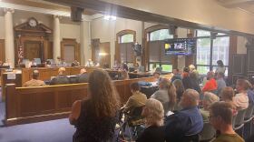 Nearly 100 people attended the Monroe County Council meeting online or in-person. The council voted to reject a purchase agreement for North Park.