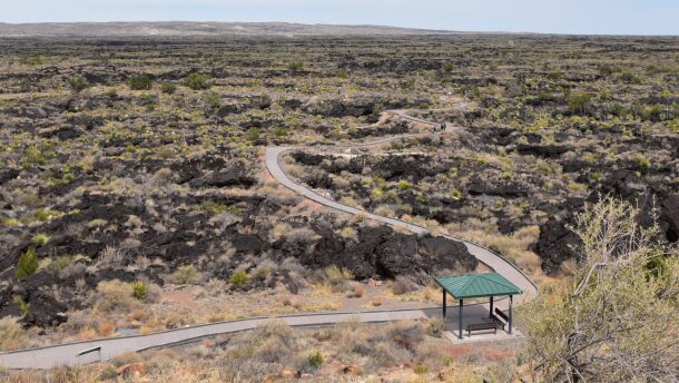 The U.S. Bureau of Land Management on May 11, 2026, officially rescinded a federal rule requiring officials to consider conservation in land management decisions in areas such as the Valley of Fires in south-central New Mexico, pictured above in 2021.