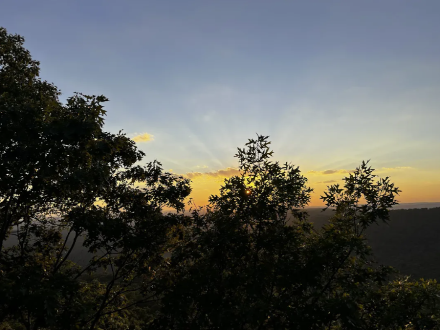Sunset at White Rock Mountain