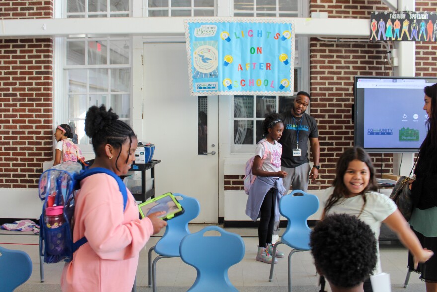 Homer A. Plessy Community School's after-school program.