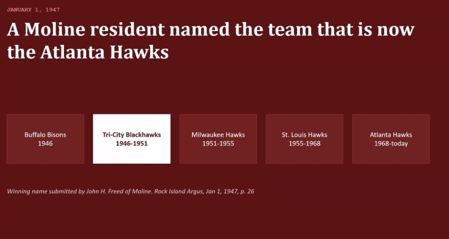 A slide from Tayvian Johnson's presentation to the Moline Coal Valley School Board on Monday, Oct. 12.