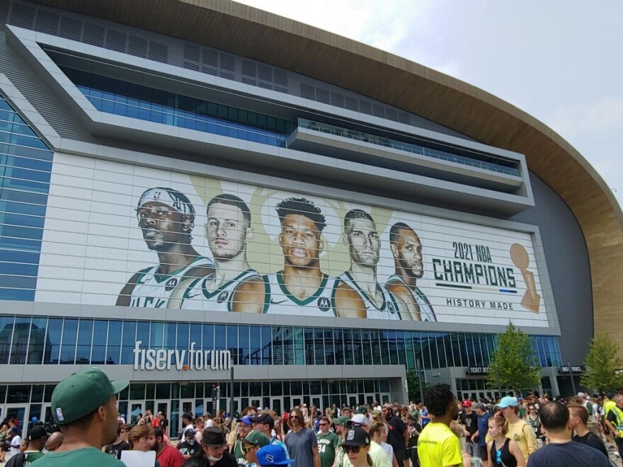 Milwaukee Bucks 2021 NBA Finals Champions Ticket Collection 