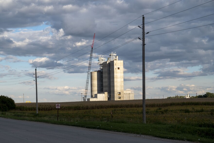 The Tyson facilities can be seen throughout Storm Lake. The first plant opened in the town in the 1930s.