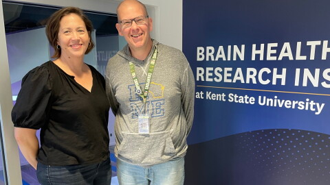photo of Karin Coifman and Chris Flessner