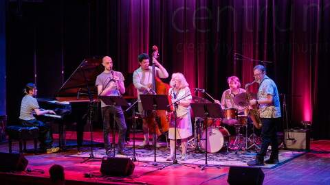 Anat Cohen's Blues-Berries student band perform at Centrum's Jazz Port Townsend.
