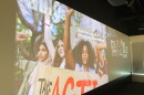 The redesign of the Legacy Building includes a timeline highlighting major movements and events by the decade.