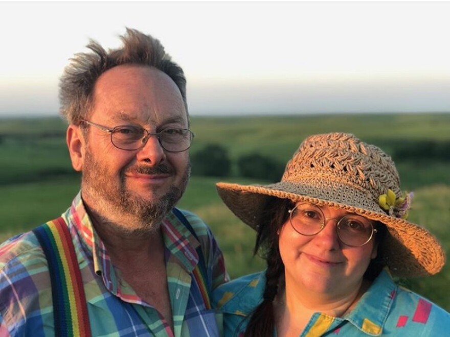 Mike and Megan Miller are a Wichita duo who now currently have an exhibit on display at Kansas City's Leedy-Voulkos Art Center.