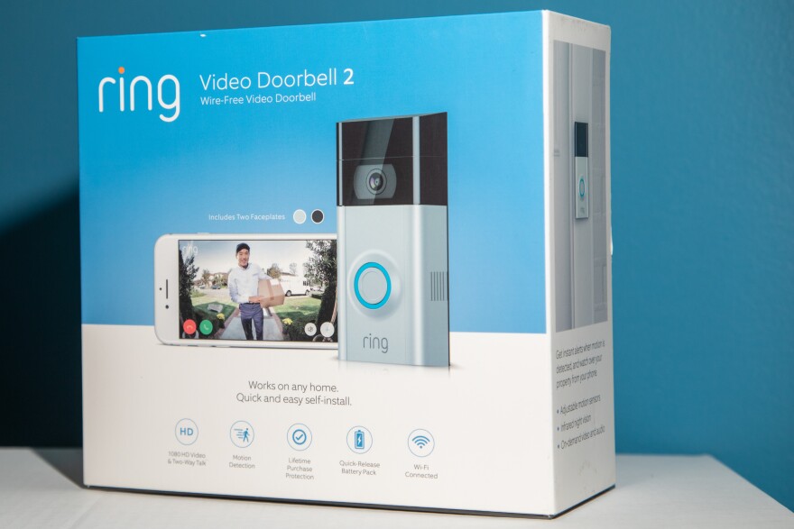 Ring Video Doorbell in box