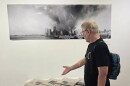 Beneath A Clear Blue Sky: Photographs of September 11 features photographs taken by Artist David Forrest.