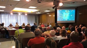 Rethink 65/70 presented its vision for Indianapolis' downtown Interstate System to a packed room.