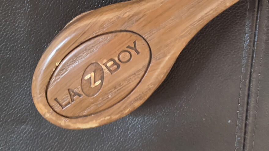 A La-Z-Boy recliner.