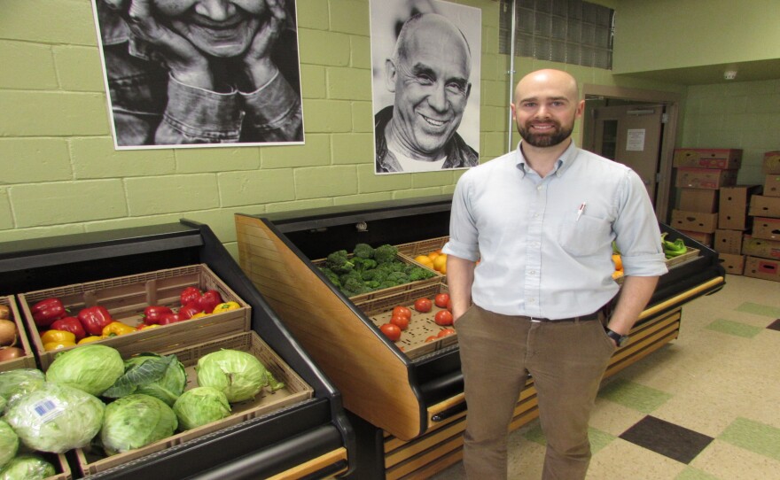 Chris Godby is manager of the Bread for Life Community Food Pantry in Bardstown, Kentucky.