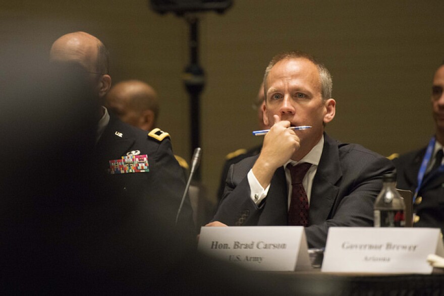 Under Secretary of the Army Brad Carson in 2014.