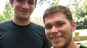 Navy veteran Pyotr Dobrotvorsky and Army veteran David Berry. 