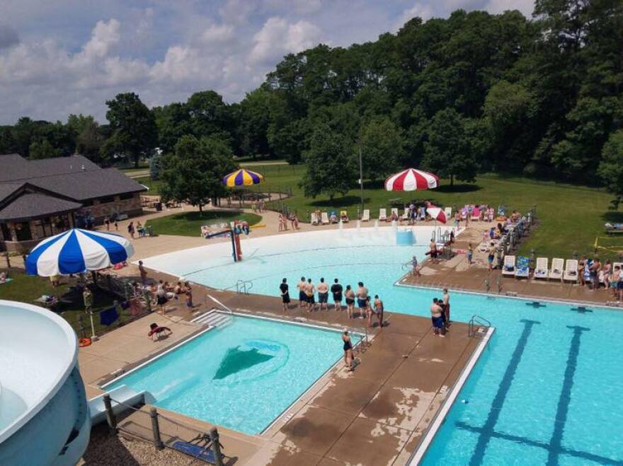On Wednesday, June 26th at 2:25pm all staff, patrons, and swimmers in Canton were cleared of Big Creek Pool as a small token of the community's appreciation for the service Deputy Chisum gave his life for.