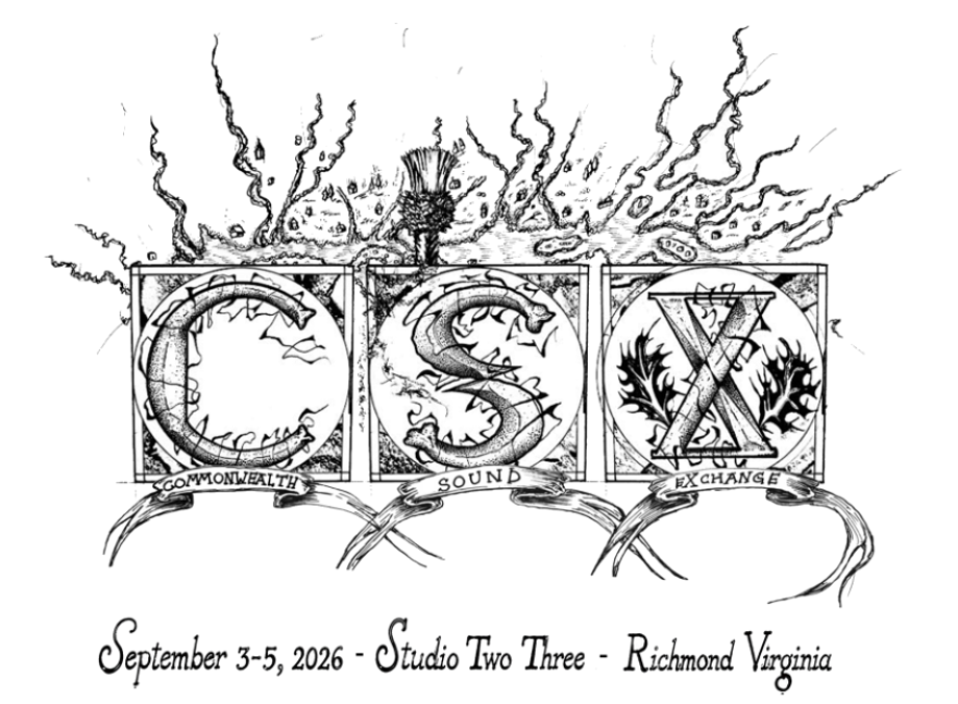 The flier for the Commonwealth Sound Exchange.