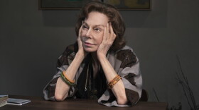 Elaine May as Gladys Green, a grandmother in the early stages of Alzheimer's and who is on the brink of losing her Greenwich Village art gallery, in "The Waverly Gallery." (Brigitte Lacombe/Courtesy of the production)