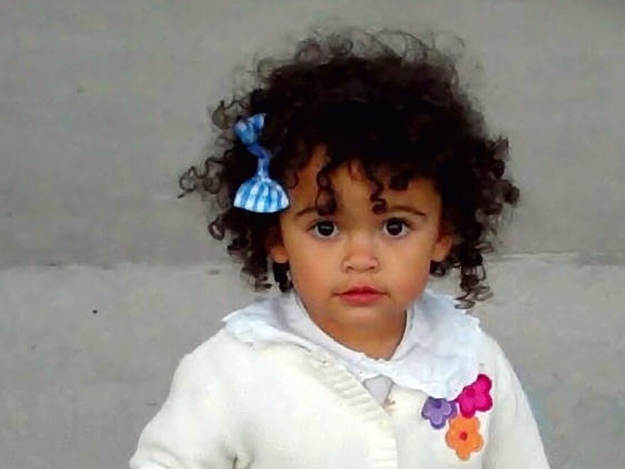 An October 2011 photo of "Baby Veronica," provided by her adoptive mother, Melanie Capobianco.