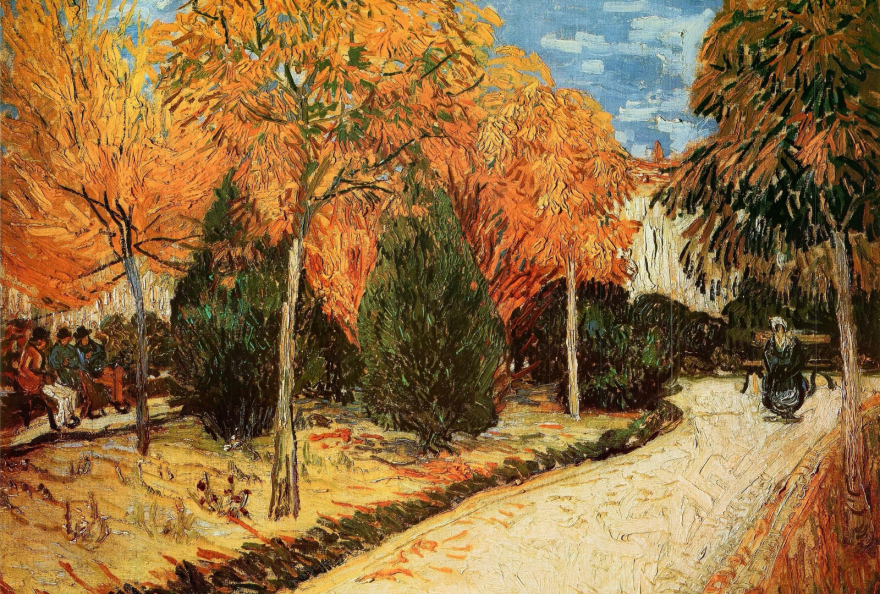 "Autumn Garden" by Vincent Van Gogh