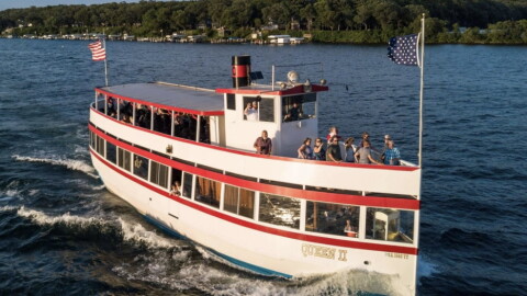 The Queen II excursion boat is shown in this publicity photo from Explore Okoboji.