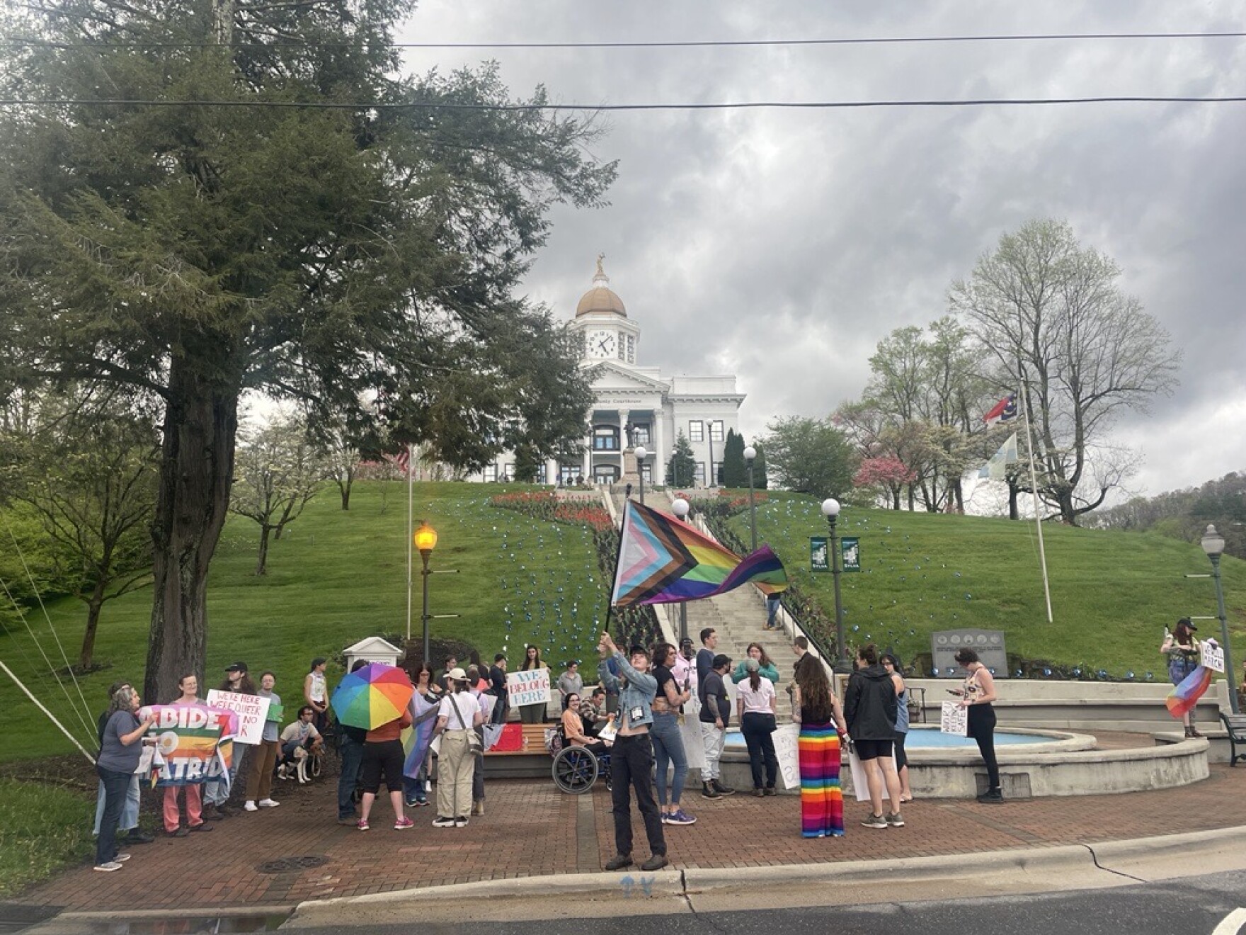 'We will march' Sylva community members support Pride Parade