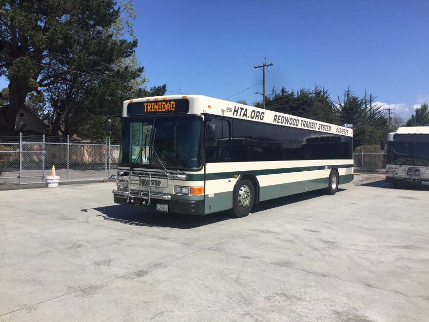 A Redwood Transit System bus | From Humboldt Transit Authority's Facebook page