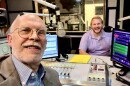 Randy Eccles and Adam Gurski in NPR Illinois Studio A