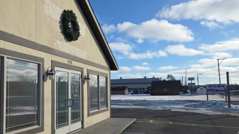 First City Cannabis secured an interim use permit for a recreational dispensary at 920 Washington Ave. SW in Bemidji on Feb. 9, 2026. The Gym Bin is accessed from a neighboring driveway.