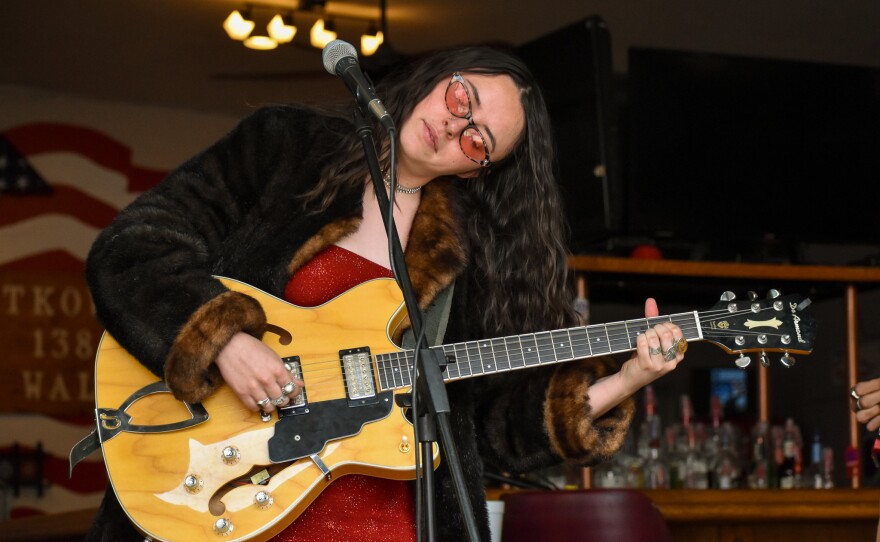 Morphia Slow performs a Tiny Desert Concert at American Legion Post 138 in Tempe.
