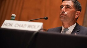 Department of Homeland Security acting Secretary Chad Wolf is stepping down, citing ongoing litigation regarding his authority at the department.