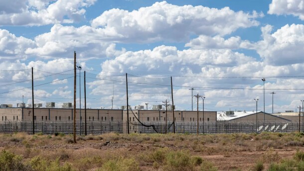The Cibola County Correctional Center in Milan pictured on Aug. 5, 2025.