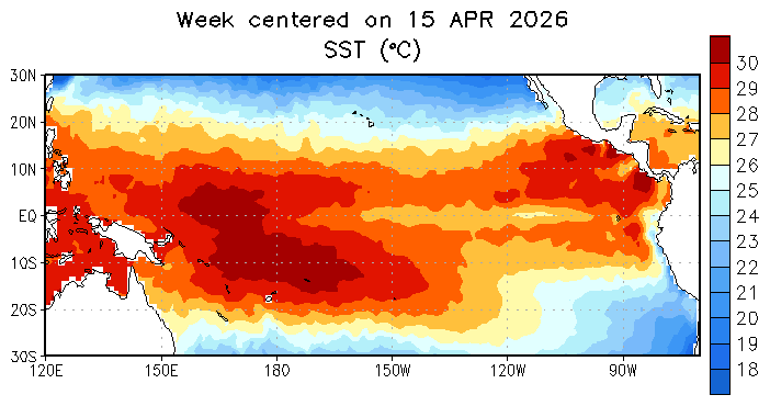 Yes, Alaska, we're already in an El Niño, but it's likely to get stronger