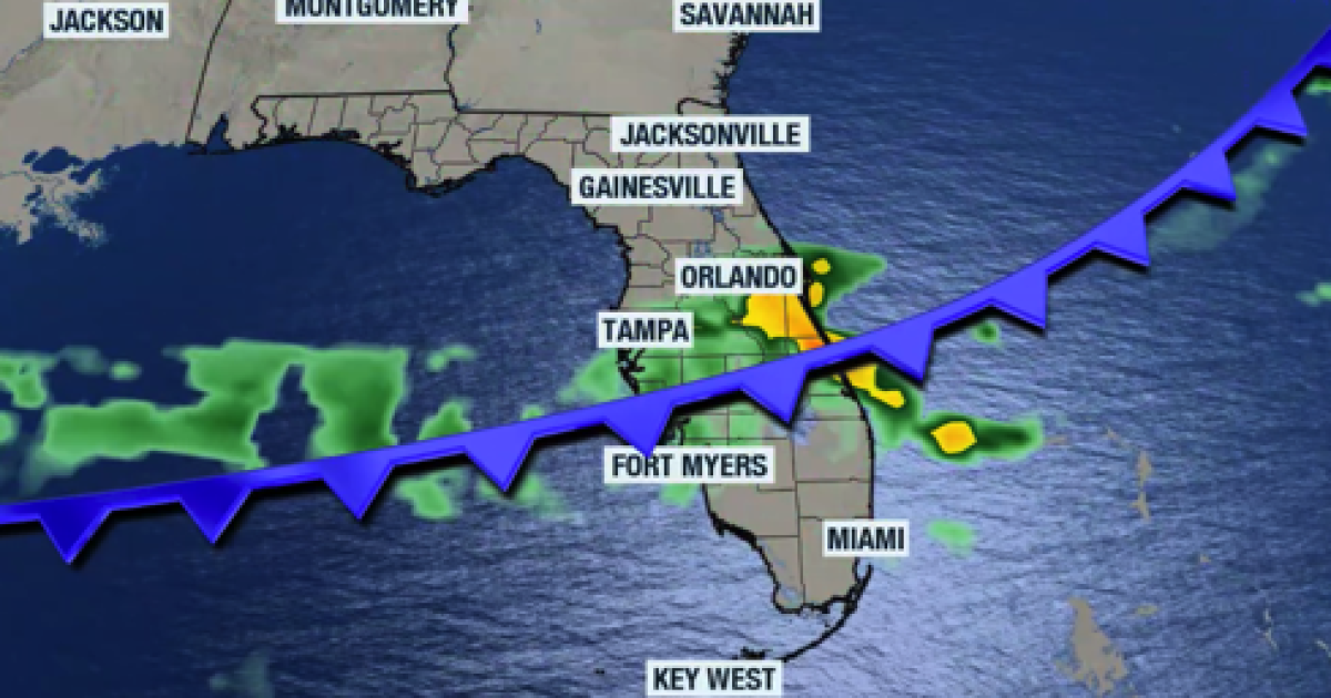 Florida gets stormier as a cold front pushes through | WUSF