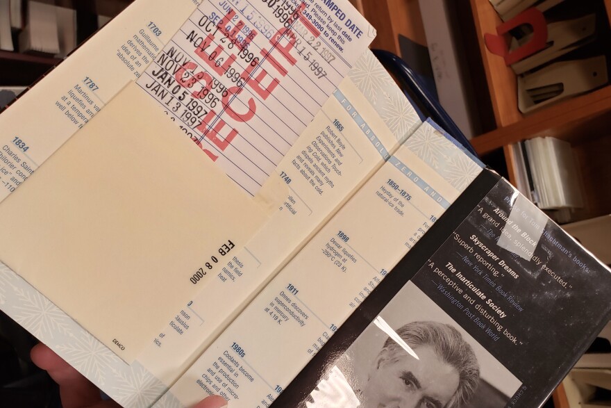 20 year old overdue book