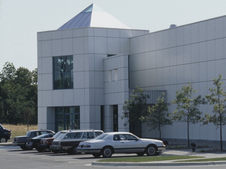 The offices and recording studios of Paisley Park Records, owned by Prince, in Chanhassen, Minn., circa 1990. Police responded to Prince's Paisley Park compound Thursday morning after a report that someone had died.