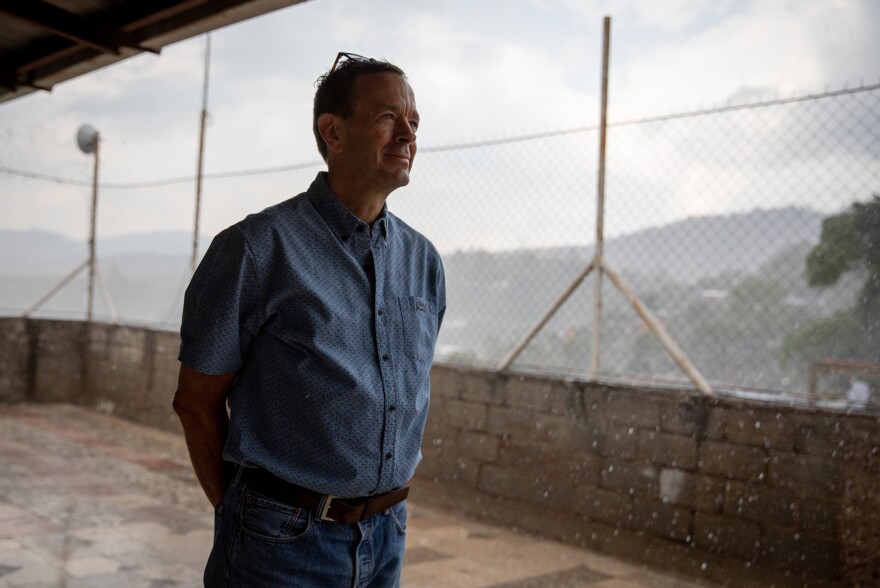 Kurt Alan Ver Beek, co-founder of ASJ as well as president of the board, at his home in Tegucigalpa. Ver Beek and his wife Jo Ann have worked on development projects in  Honduras since they moved there in 1986.