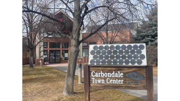Carbondale Town Hall on January 7, 2026.